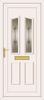 Clinton Green Fusion Gold - UPVC Doors