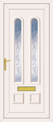 Grant Cascade Clear - UPVC Doors