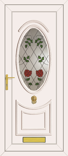 Kennedy Classic Climbing Rose - UPVC Doors