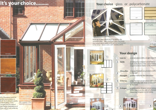 Conservatory Designs - Types Brochure