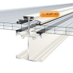 Picture of Alukap-SS Low Profile Bar 4.8m White