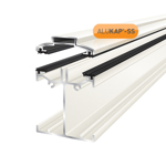 Picture of Alukap-SS Low Profile Bar 6.0m White