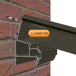 Picture of Alukap-SS Wall & Eaves Beam 3.0m Brown