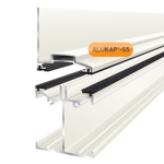 Picture of Alukap-SS Low Profile Wall Bar 4.8m White