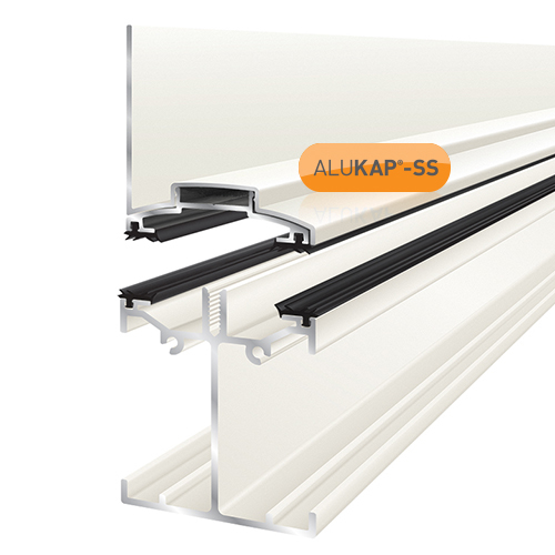 Picture of Alukap-SS Low Profile Wall Bar 6.0m White