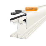 Picture of Alukap-SS Low Profile Gable Bar 6.0m White