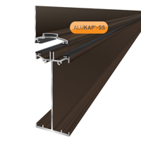 Picture of Alukap-SS High Span Wall Bar 3.0m Brown