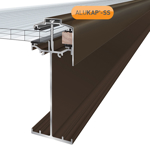 Picture of Alukap-SS High Span Gable Bar 3.0m Brown