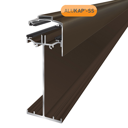 Picture of Alukap-SS High Span Gable Bar 6.0m Brown