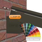 Picture of Alukap-SS Wall & Eaves Beam Endcap RH Brown