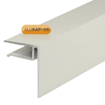 Picture of Alukap-XR 10mm End Stop Bar 3m White