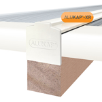 Picture of Alukap-XR 10mm End Stop Bar 3m White