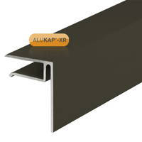 Picture of Alukap-XR 10mm End Stop Bar 4.8m Brown