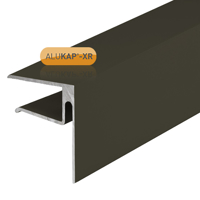 Picture of Alukap-XR 16mmEnd Stop Bar 3m Brown