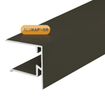 Picture of Alukap-XR 25mm End Stop Bar 3.6m Brown