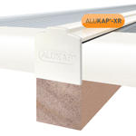 Picture of Alukap-XR 35mm End Stop Bar 3.6m White