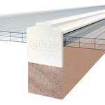 Picture of Alukap-XR Additional Bar Endcap Each WH