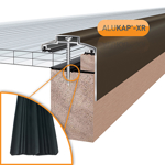 Picture of Alukap-XR 60mm Gable Bar 3.0m 45mm RG BR Alu E/Cap