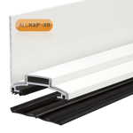 Picture of Alukap-XR 60mm Wall Bar 6.0m 45mm RG WH Alu E/Cap