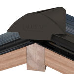 Picture of Alukap-XR Ridge Gable End Plate Brown