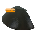 Picture of Alukap-XR Ridge Radius End Cap Brown