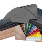 Picture of Alukap-XR Ridge Gable End Plate Powder Coated