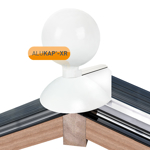 Picture of Alukap-XR 150mm Ball Finial White