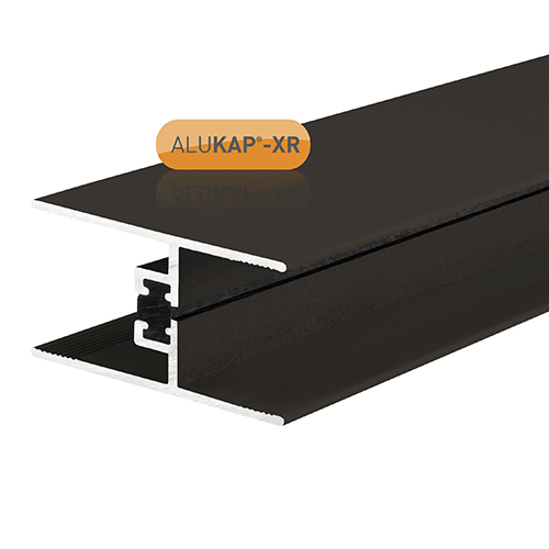Picture of Alukap-XR 24/25mm horizontal glazing bar 2.1m brown