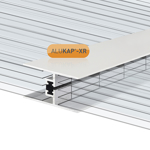 Picture of Alukap-XR 24/25mm horizontal glazing bar 2.1m white