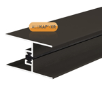 Picture of Alukap-XR* 28mm horizontal glazing bar 2.1m brown