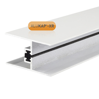 Picture of Alukap-XR* 28mm horizontal glazing bar 2.1m white