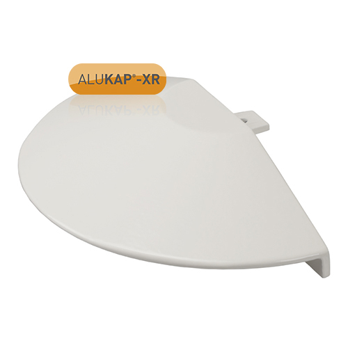 Picture of Alukap-XR Roof Lantern Radius End Cap White
