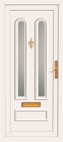 Etive Clear Pattern - UPVC Doors