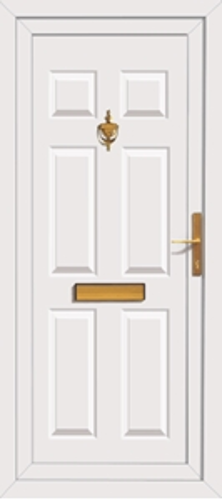 Lynne - Solid UPVC Door