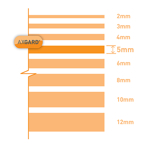 Picture of Axgard Clear 5mm UV Protect Polycarb 1250 x 675mm