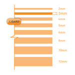 Picture of Axgard Patternd 3mm Polycarb 1000 x 1000mm