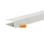 Picture of Snapa 10mm PVC Drip Trim White 2.1m