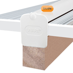 Picture of Snapa Bar Endcap White