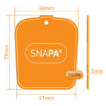 Picture of Snapa Bar Endcap White