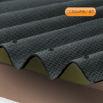 Corrapol-BT Black Corrugated Bitumen Sheet Example