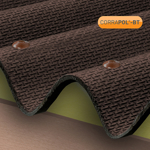 Picture of Corrapol-BT Brown Corrugated Bitumen Fixings 100Pk