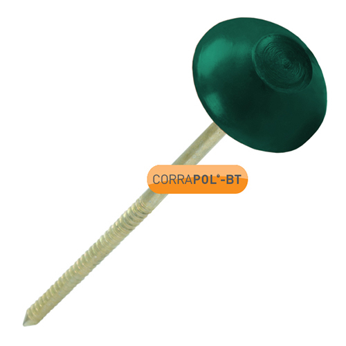 Picture of Corrapol-BT Green Corrugated Bitumen Fixings 100Pk