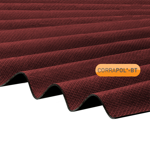 Picture of Corrapol-BT Red Corrugated Bitumen Sheet 930 X 2000mm