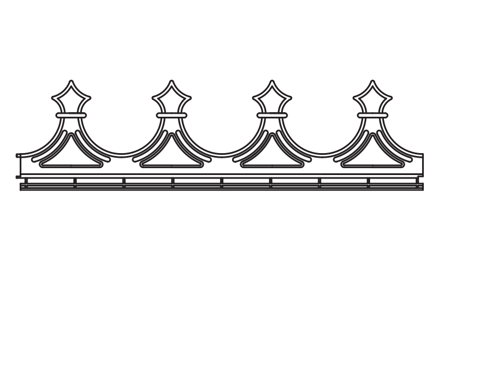 CSL 050 - Tudor Cresting