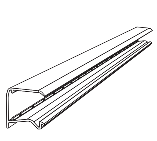 PCF - Glazing end profile trim