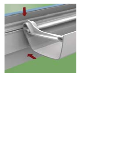 UZGU - Low Pitch Flowline Clip On Gutter Bracket