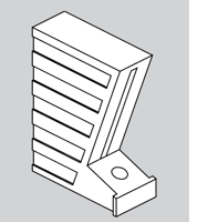 PVCu Fixing Block