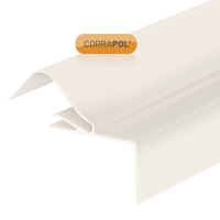 Picture of Corrapol Rigid Rock n Lock Side Flashing 2m White