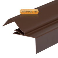 Picture of Corrapol-BT Rigid Rock n Lock Side Flashing 6m Brown