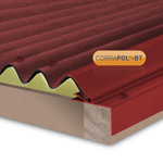 Picture of Corrapol-BT Rigid Rock n Lock Side Flashing 6m Red